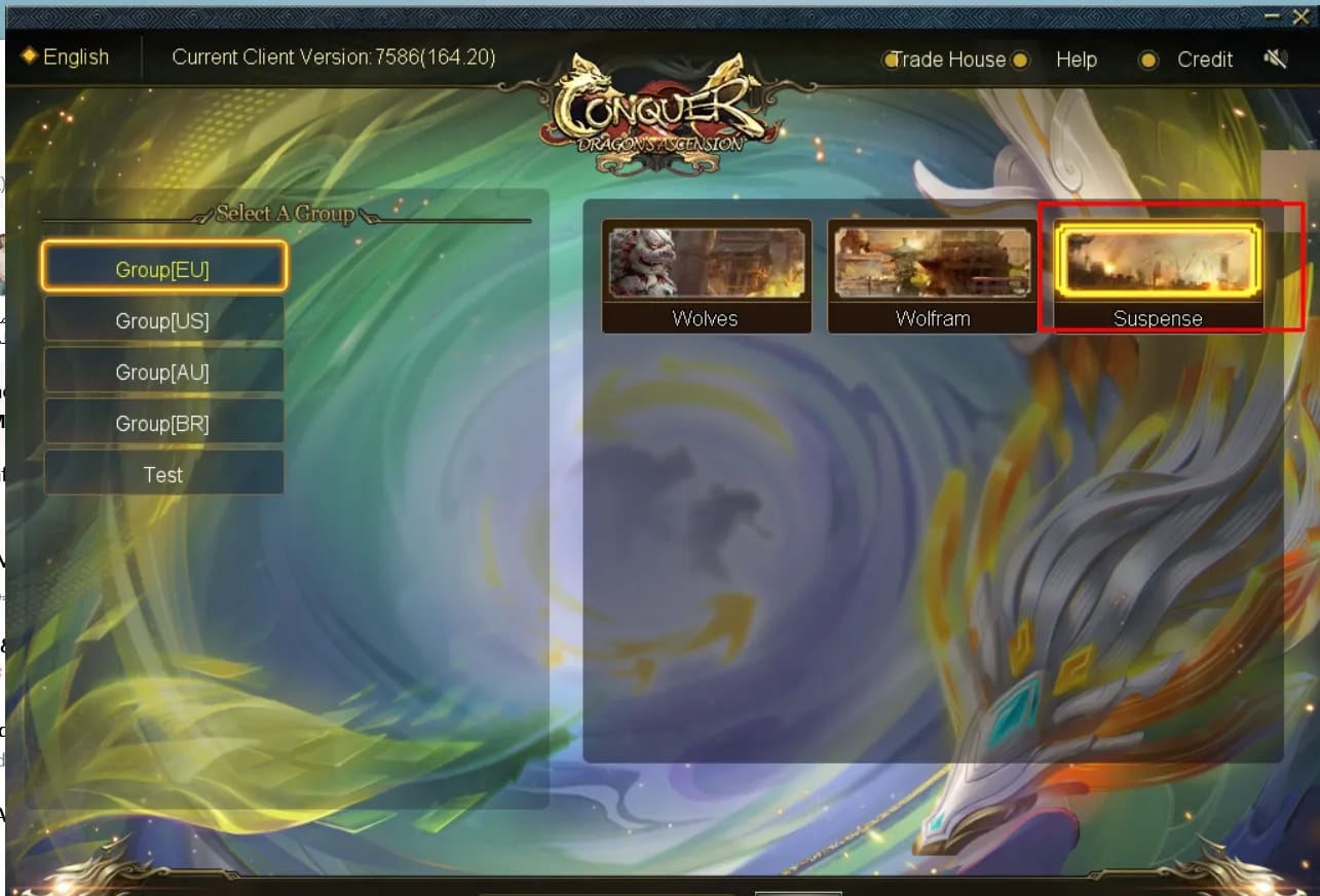 Suspense New Server Open 05-07-2023